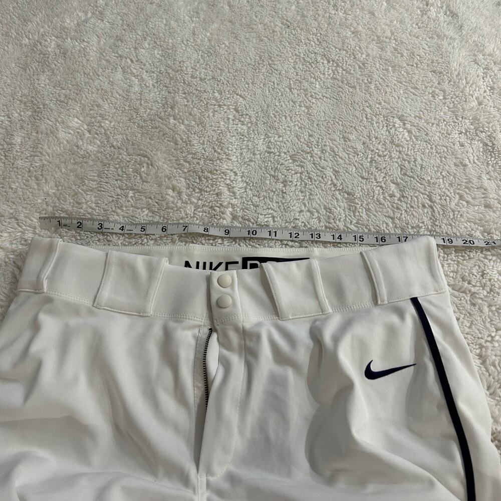Nike Vapor Select Baseball Pants Men's Size XL White Blue Striped BQ5489-107 NWT - Picture 5 of 6